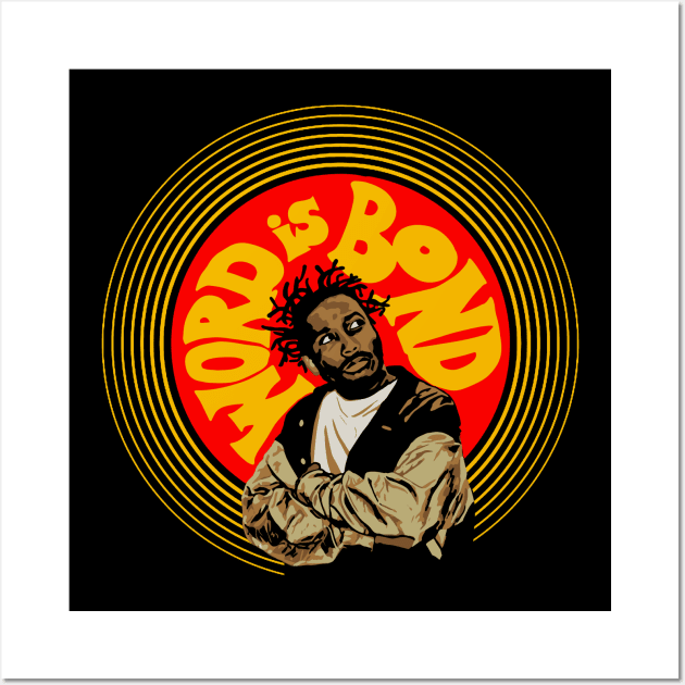 Word is Bond Ol Dirty Bastard ODB Wall Art by GIANTSTEPDESIGN